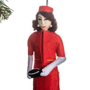 Jackie O. Handmade Ornament